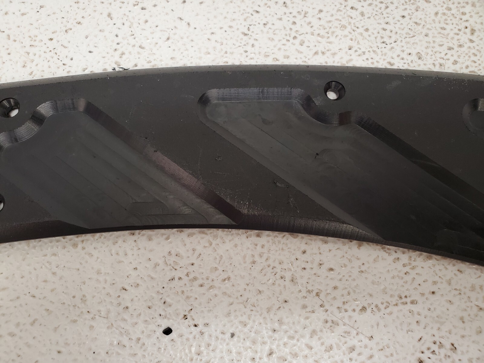 18 19 Maserati Quattroporte S Scrape Armor Bottom Pieces