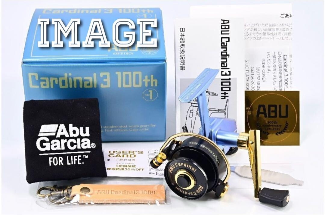 【Abu Garcia】Cardinal3 100th 
100周年記念モデル Rare BNIB Abu Cardinal 3 100th Anniversary | eBay