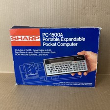 Sharp Pc 1500 Vintage Pocket Computer For Sale Online Ebay