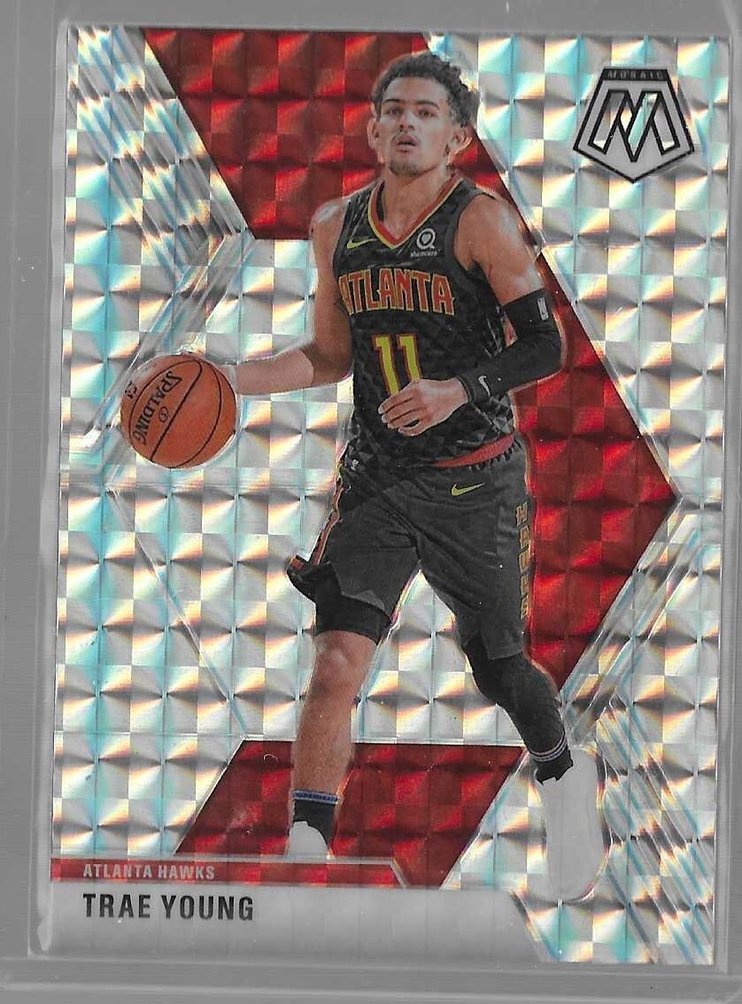 Trae Young 2019-20 Panini Mosiac Hyper Prizm Atlanta Hawks NBA!!