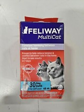 Feliway Multi-Cat 30 Day Harmony Diffuser Reduce Tension Conflict Between Cats