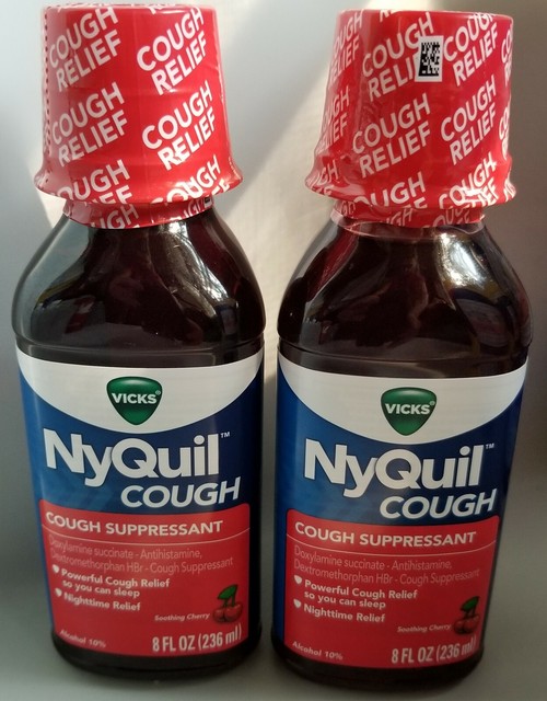 Vicks NyQuil Cough Liquid Cherry 12oz 323900014329a687 for ...