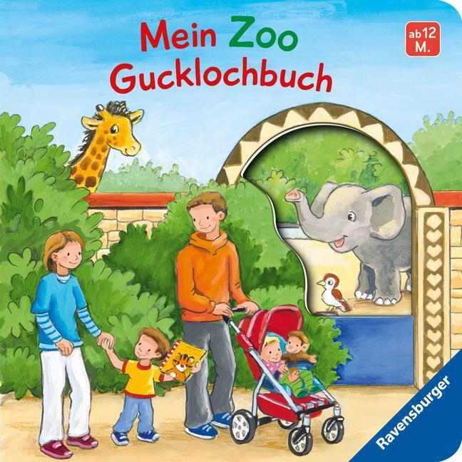 Thumbnail - Mein Zoo Gucklochbuch | Carla Häfner | Buch | 20 S. | Deutsch | 2017