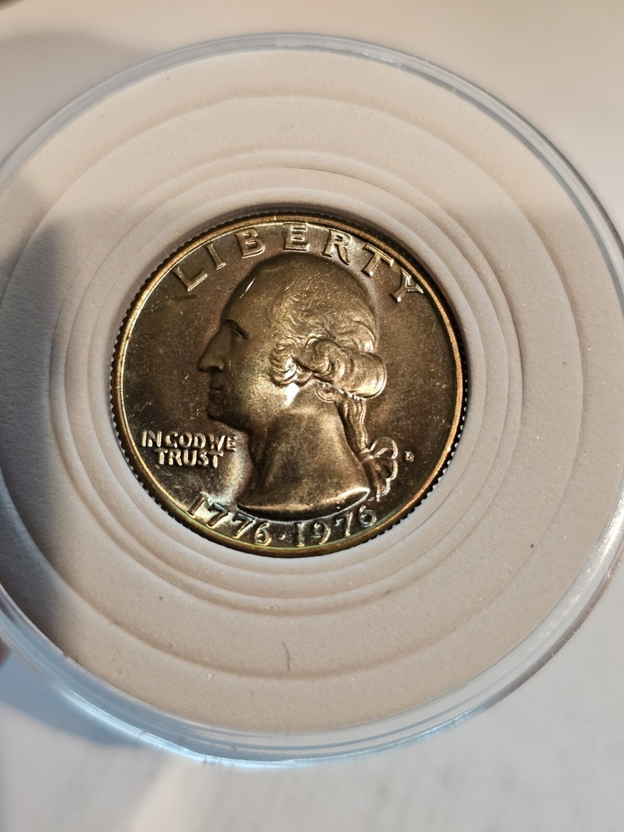 1976-D Washington Bicentennial Quarter DDO Doubled Die