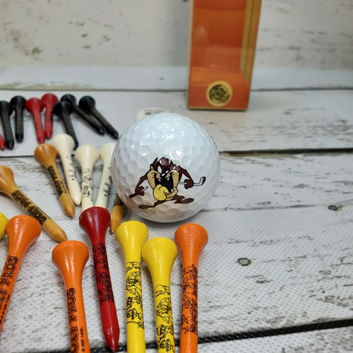 1997 Club De Golf Looney Tunes Golf Collection Ball Tees Fork Tasmanian Devil - Picture 9 of 16