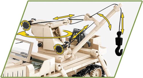 SD.KFZ.9/1 Famo Half-Track - COBI 2281 - 498 Bricks - Picture 7 of 7
