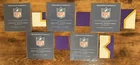 Lot of Randy Moss Minnesota Viking Game Used Worn Jersey Patch Swatches NFL HOF