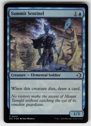 Summit Sentinel #73 Foil Lorwyn Eclipsed