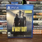 A Way Out Sony PlayStation PS4 2018 Complete in Box Mint Disc ships fast!