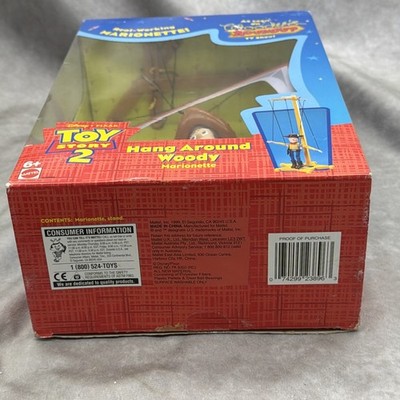 Toy Story 2 Woody's Roundup Hang Around Woody Marionette Disney