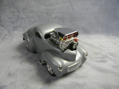 41 Muscle Machines Willys Coupe 1 18 Scale Diecast for sale online