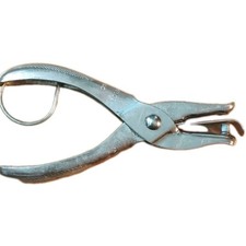 Vintage Heart Hole Puncher, Punches / Makes Heart Shaped Holes, Rare McChill