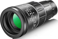 High Powered 16X52 Monocular Telescope for Adults - 2025 Power Prism, Compact
