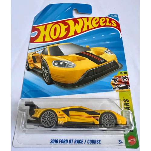 2026 Hot Wheels Treasure Hunt 2016 Ford GT Race Yellow
