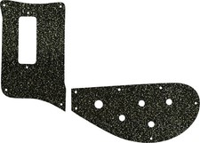 WD Custom Pickguard For Left Hand Rickenbacker 4003 Bass #60BS Black Sparkle
