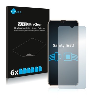 6x Schutzfolie für Cubot X20 Pro Display Schutz Folie