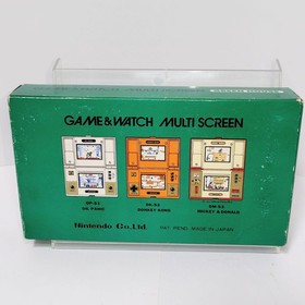 gamewatch Nintendo Game Watch Green House Mobile Box, Manual, Sticker Incl Japan