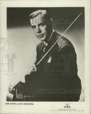 1952 Press Photo Musician, Bob Cross - nox13905