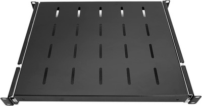 Raising Electronics Sliding Rack Server Shelf 1U 15''-22'', black 