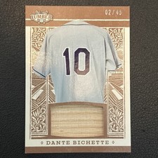2025 Leaf Lumber - DANTE BICHETTE - Game-Used Bat Relic SP /45