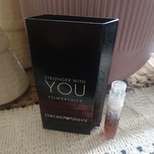 armani stronger  with you powerfully 1.2ml travel soray ideal for gym , journey