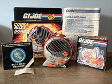 1987 Hasbro GI JOE - Cobra Buzz Boar - Original Box & Blueprints - Complete