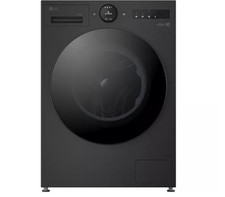 Image of LG W4X7016TBB WiFi-enabled 11 kg Washer Dryer - Black - REFURB-B