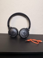 JBL Tune 520BT Wireless Black On Ear Headphones Black New Without Box