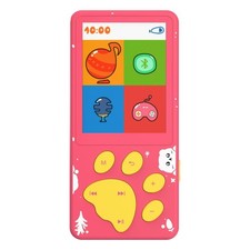MP3 Player for Kids,32GB Pink Kids MP3 Player with Bluetooth,Speaker, 2.4 inc...