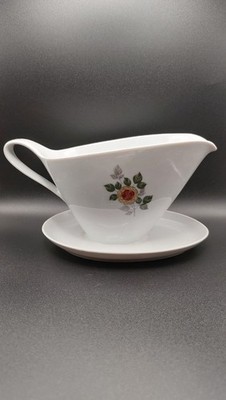 Vintage Porzellan Sauciere Kahla Konitz ''Zarte Rose'' (DDR)