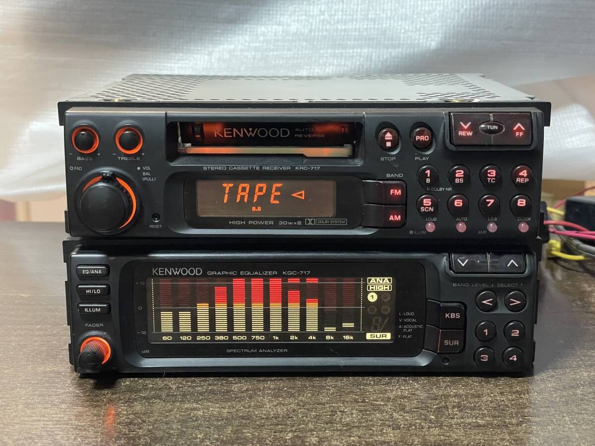 KENWOOD K-WD01 ジャンク品 当時物希少】ケンウッド 高音質エモーショナルサウンドシリーズ K-WD01