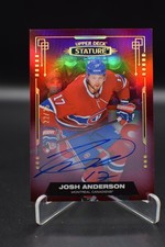 2021-22 Upper Deck Stature Hockey Cards Checklist and Odds 26