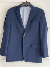 Boy s Izod Navy Blue Blazer - Size 18 Husky