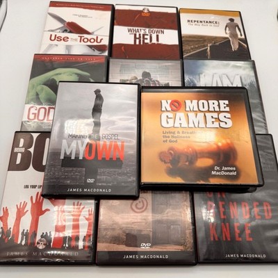 Lot 11 Dr. James MacDonald DVD CD Christian Sermon Bible Preaching 