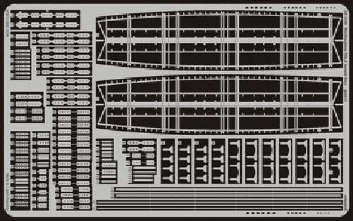 Eduard 48550 1/48 Photo Etch Wellington Bomb Bay for TRUMPETER