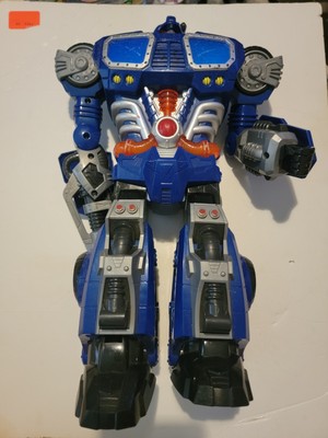 HAP- P -KID TOY GROUP LARGE TALKING ROBOT TRANSFORMER 14'' Untested Display Only