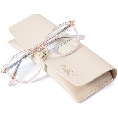 Lesebrille Damen Blaulichtfilter Tr90, 1 Dioptrien, Kratzfest, klassisch