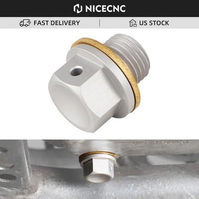 Magnetic Oil Drain Bolt Pulg M12x1.25 For Suzuki LT-Z LTZ 250 400