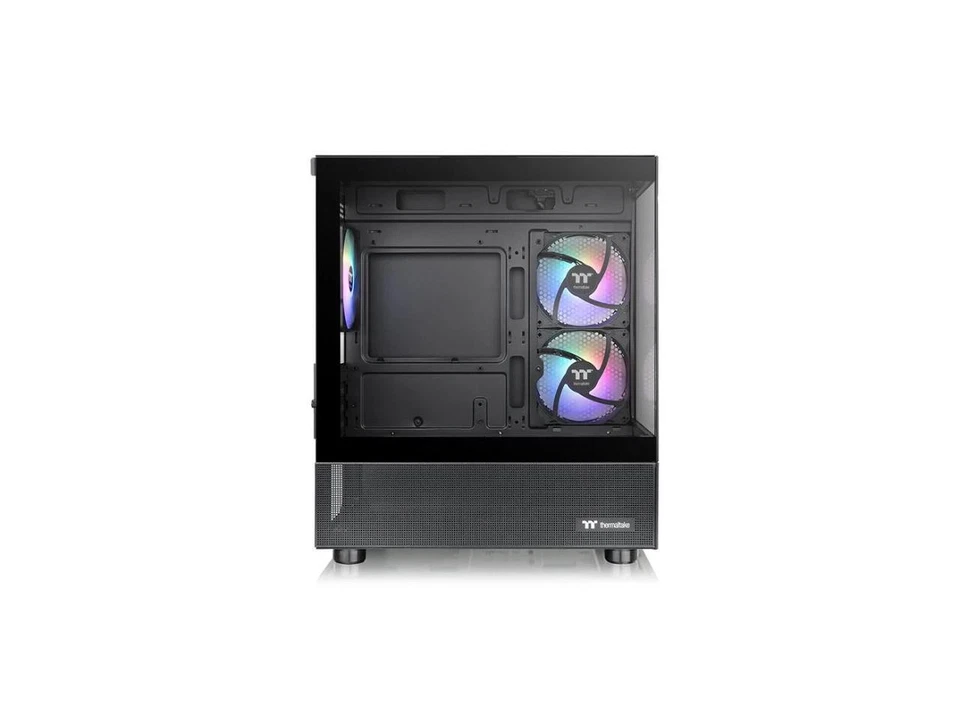 Thermaltake View 170 TG ARGB Black Micro-ATX Case; 3x120mm ARGB Fans included; - Image 4 of 4