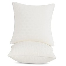 18x18 Pillow Inserts Set of 2, Soft and Fluffy Throw 18x18 Inch Pack of 2 