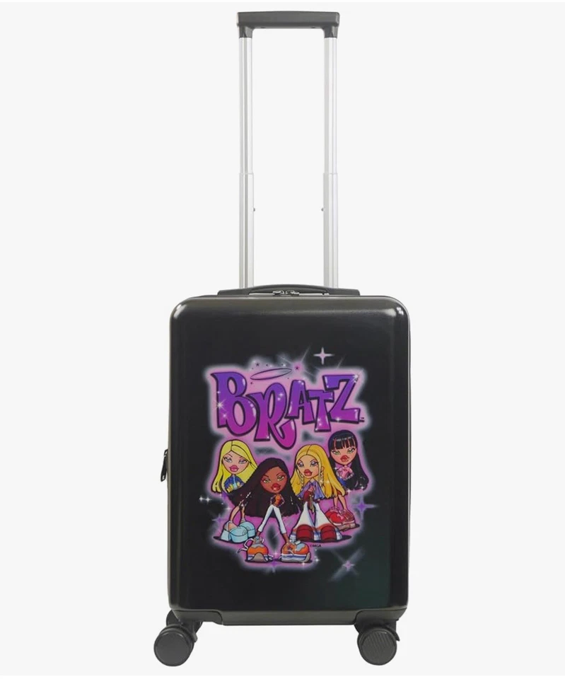 Equipaje de mano de 22,5 pulgadas, maleta rígida con ruedas, Bratz (1998) Foto 3 de 4