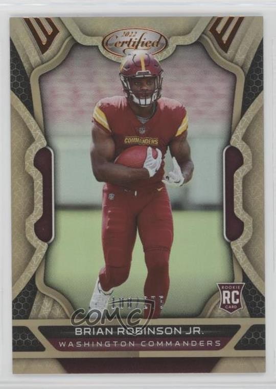 2022 Certified Rookies Mirror Bronze 108/275 Brian Robinson Jr #123 0s55