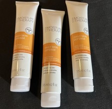3- AVON Moisture Therapy Daily Skin Defense Hand Creams 4.2 floz Each Sealed NOS