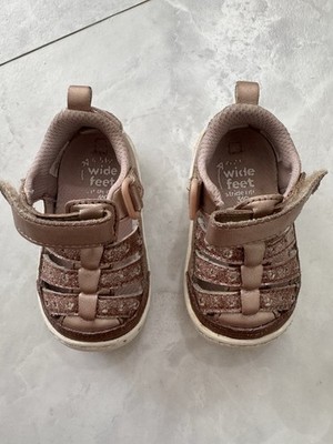 Stride Rite 360 Devany Baby Girl Shoes Pink Size 3 Toddler Pre-owned