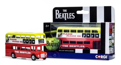 Corgi ''Please Please Me'' The Beatles Die-Cast London Bus . Box Has A Few Scuffs.