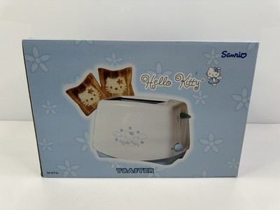 Rare Vintage 2001 Sanyo Hello Kitty Blue Angel Bread Toaster