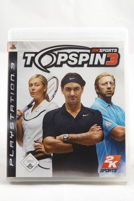 Top Spin 3 (Sony PlayStation 3) PS3 Spiel in OVP - SEHR GUT