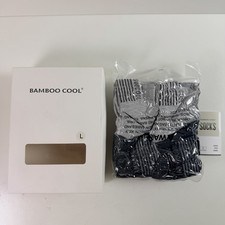 BAMBOO COOL Men's Ankle Athletic Socks Moisture Wicking Low cut Mesh Running