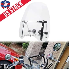 For Suzuki Boulevard Intruder 800 1400 1500 Clear Windshield Windscreen 17"×15"