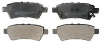 Hinterachse Denckermann B110967 Bremsbelagsatz, Scheibenbremse FüR Nissan